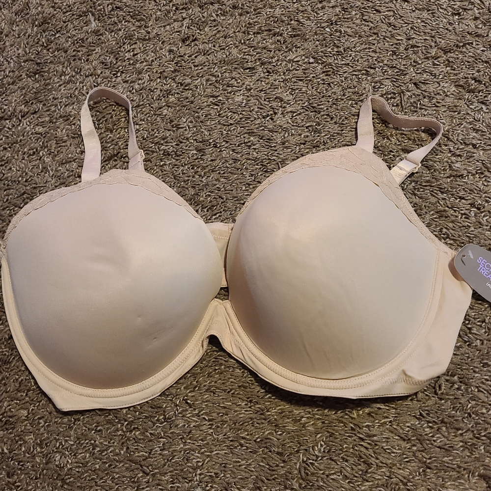 Secret treasures lifting plunge bra cream 44DDD